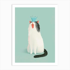 King Cat 1 Art Print