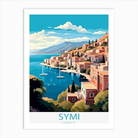 Symi Greece Art Print