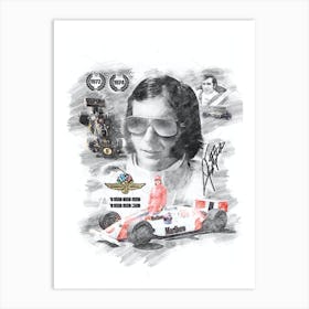 Emmerson Fittipaldi Art Print