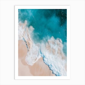 Aerial View Of The Ocean 13 Art Print