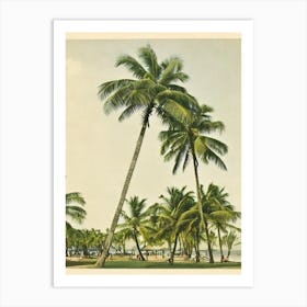 Jimbaran Beach Bali Indonesia Vintage Art Print