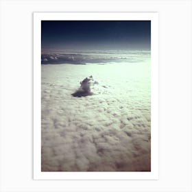 Over the clouds 2 Art Print