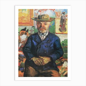 Portrait Of Père Tanguy (1887), Vincent Van Gogh Art Print