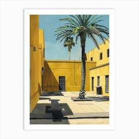 Courtyard 1 Art Print