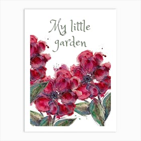 My Little Garden Art Print