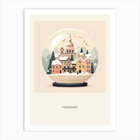 Hallstatt Austria 2 Snowglobe Poster Art Print