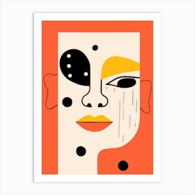 Portrait Of A Woman 25 Art Print