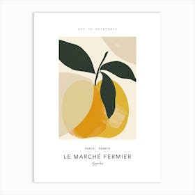 Apples Le Marche Fermier Poster 1 Art Print