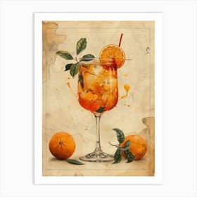 Aperol Spritz Art Print 162 Art Print