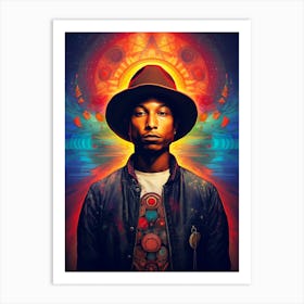 Pharrell Williams (1) Art Print