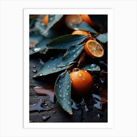 Fresh Oranges No 2 Art Print