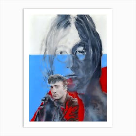 'John Lennon' Art Print