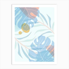 Tropical Leaves 10 Art Print