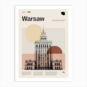 Warsaw Art Print