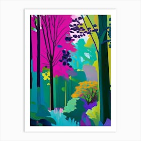 Bernheim Arboretum And Research Forest, Usa Abstract Still Life Art Print