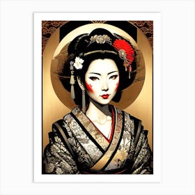 Geisha 29 Art Print