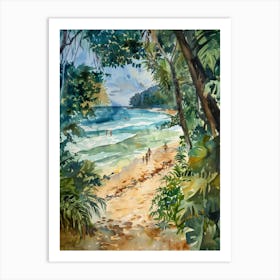 Beach 1 Art Print