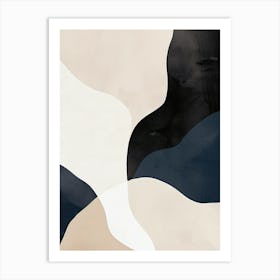 Drifting In Stillness Minimalist Style Art Print