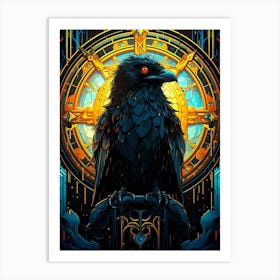 Raven Art Print