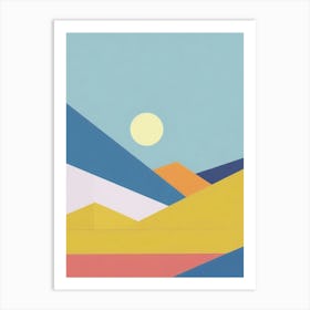 Abstract Landscape Art Print