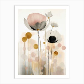 watercolor Poppies 1 Art Print