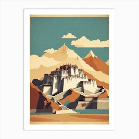 Tibetan Palace Art Print