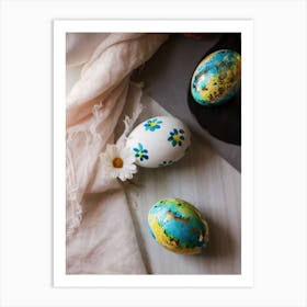 Easter Eggs 612 Art Print