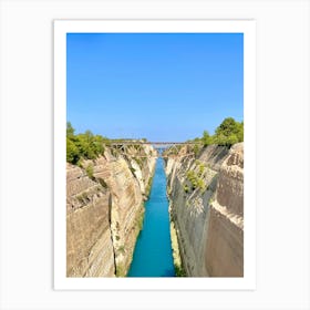 Corinthian Channel Art Print