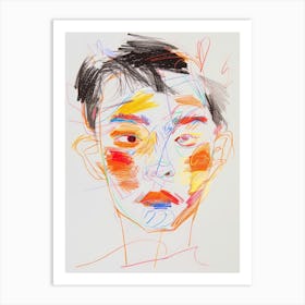 Boy'S Face 1 Art Print