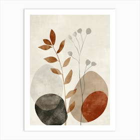 2024 May Poster Earthy Geo 9 Art Print