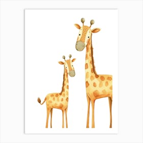 Giraffes Art Print