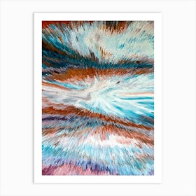 Acrylic Extruded Painting 424 Art Print