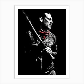 Walking Dead movie 1 Art Print