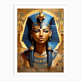 Pharaoh Of Egypt Art Print