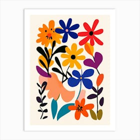 Floral Print 4 Art Print