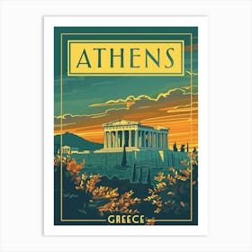 Athens, Greece Parthenon Art Print