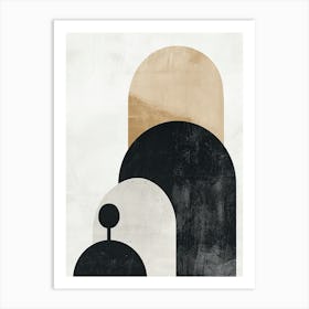 Napanee Stone Park Bauhaus Minimalist Art Print