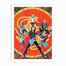 Foo Fighters Art Print