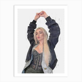 Ava Max Art Print