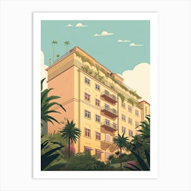 Rio De Janeiro Brazil Travel Illustration 3 Art Print