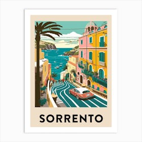 Sorrento Vintage Travel Poster Art Print