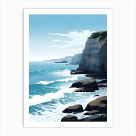 Great Cliffs Art Print