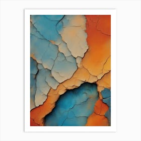 Cracks In The Wall Art Print