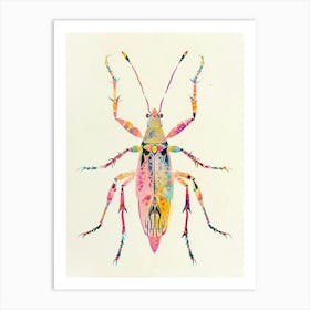 Colourful Insect 7 Illustration Art Print