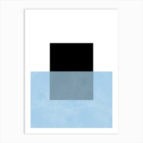 Geometric and modern abstract 5 Art Print