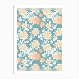 Floral Pattern 11 Art Print