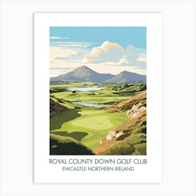 Royal County Down Golf Club   Newcastle Northern Ireland 1 Art Print