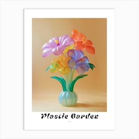 Dreamy Inflatable Flowers Poster Lilac 5 Art Print