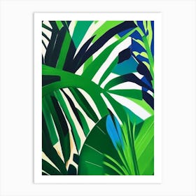 Grenada Green Colourful Painting Tropical Destination Art Print