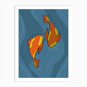 Koi Fish 26 Art Print